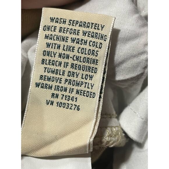 LL Bean Classic Fit Khakis Womens Plus Size 20 M/T Cotton Modal Tencel Tan Pants - Picture 13 of 16